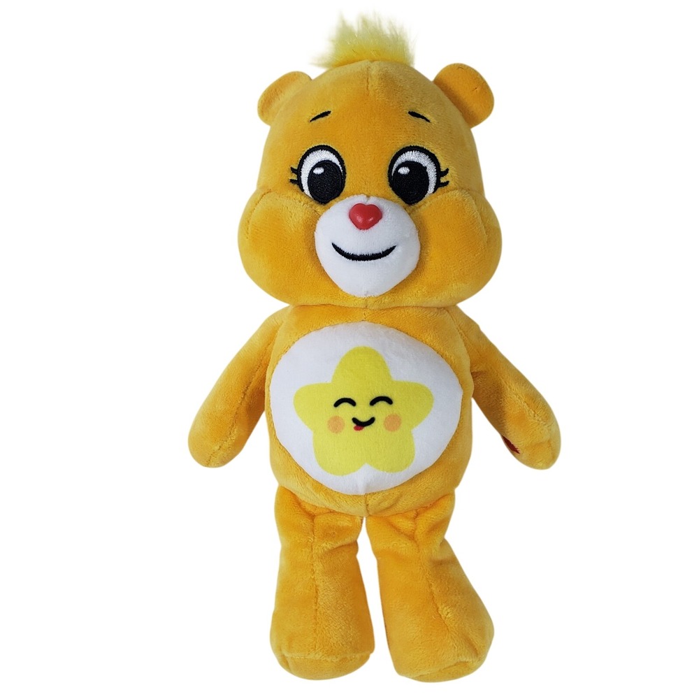 Care Bears Unlock the Magic Laugh-a-Lot Bear Yellow Plush‎ 9 inch Basic Fun 2021